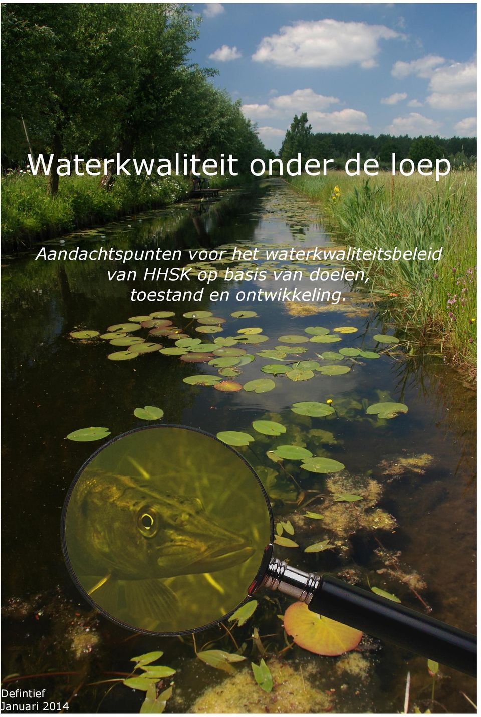 waterkwaliteitsbeleid van HHSK op