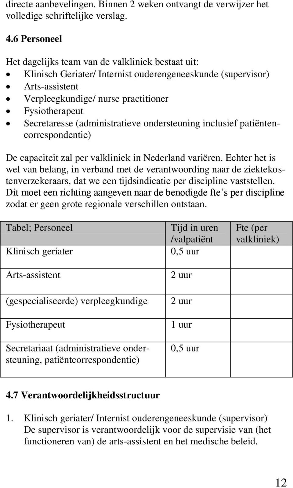 Secretaresse (administratieve ondersteuning inclusief patiëntencorrespondentie) De capaciteit zal per valkliniek in Nederland variëren.