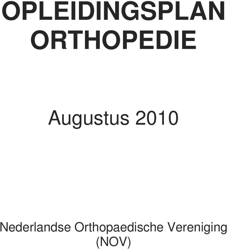 2010 Nederlandse