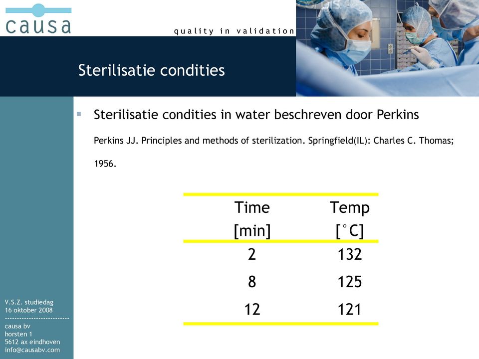 Principles and methods of sterilization.