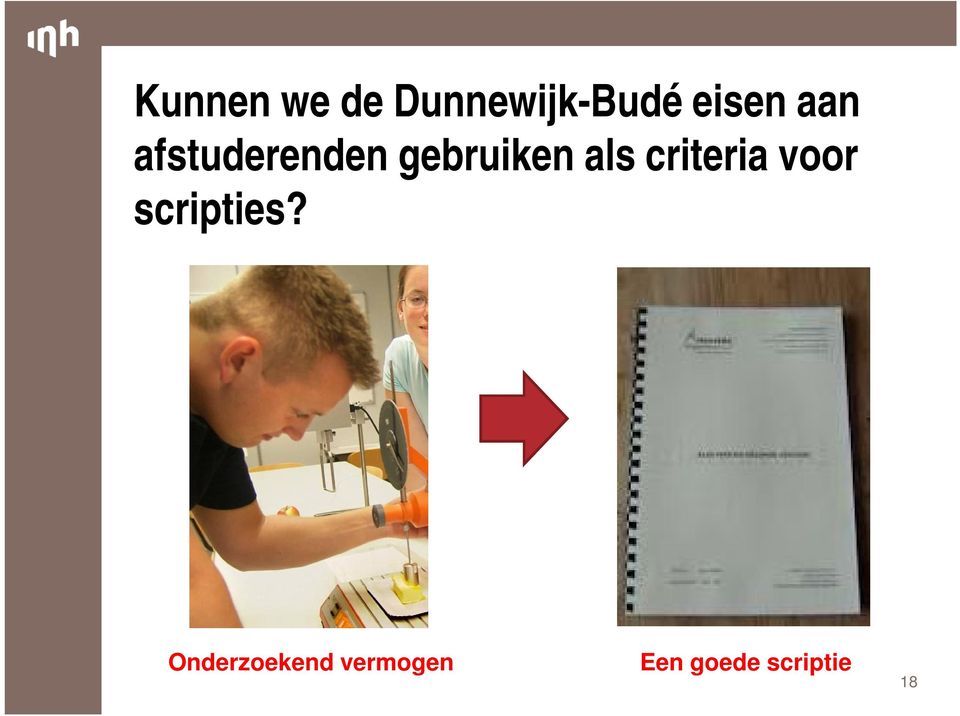 criteria voor scripties?