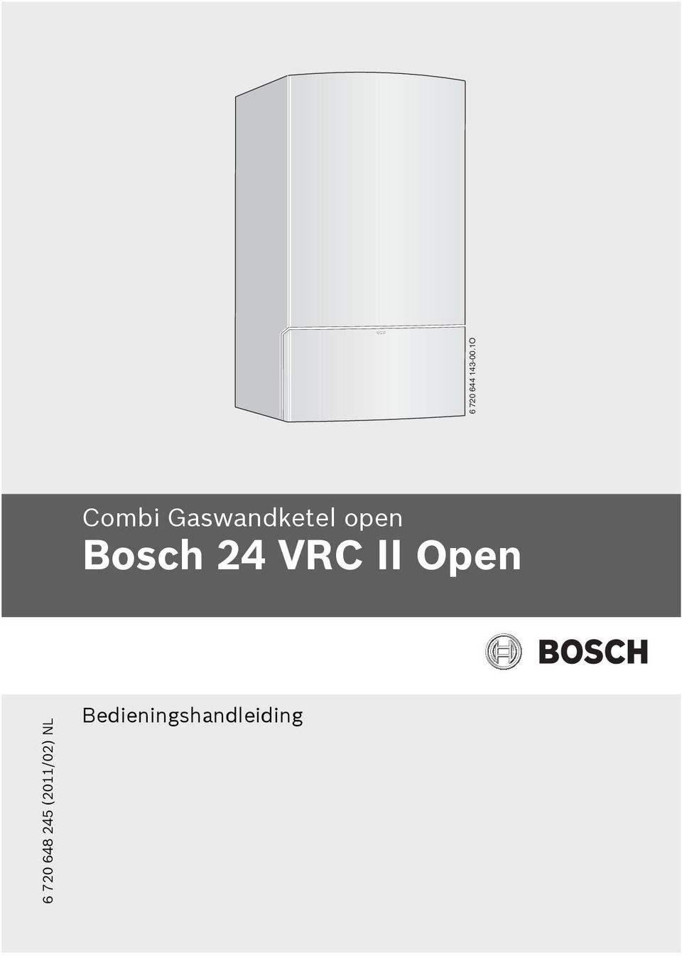 open Bosch 24 VRC II