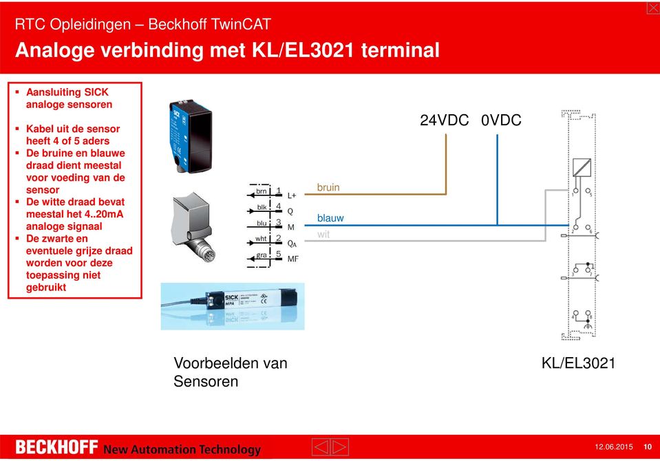 draad bevat meestal het 4.