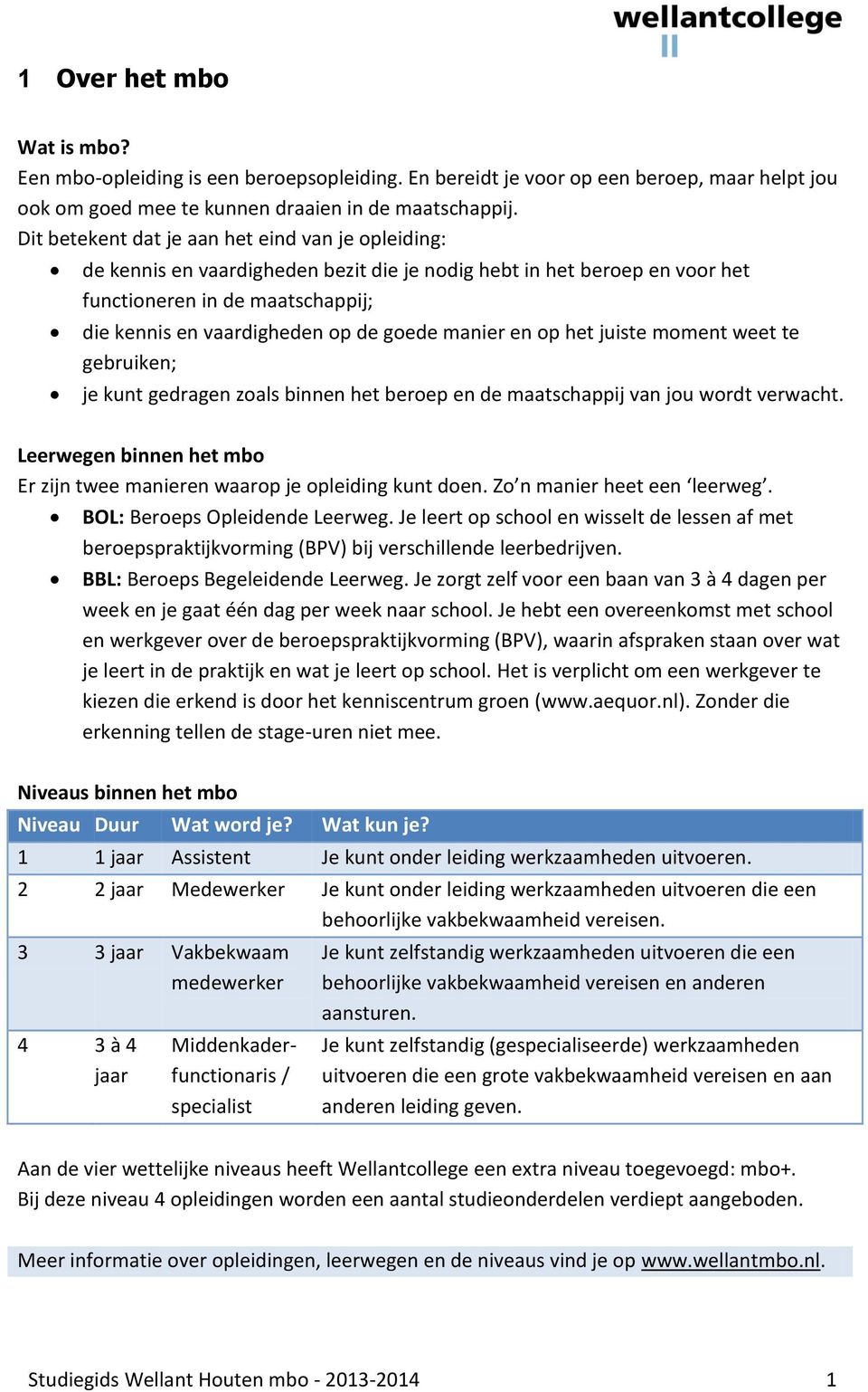 manier en op het juiste moment weet te gebruiken; je kunt gedragen zoals binnen het beroep en de maatschappij van jou wordt verwacht.