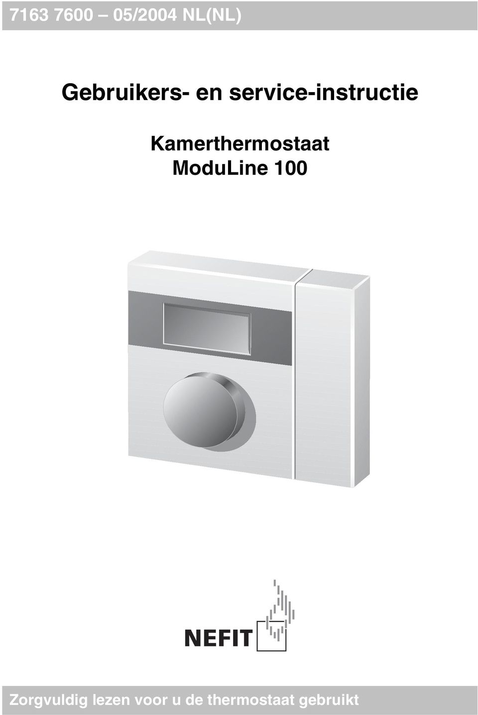 Kamerthermostaat ModuLine 100