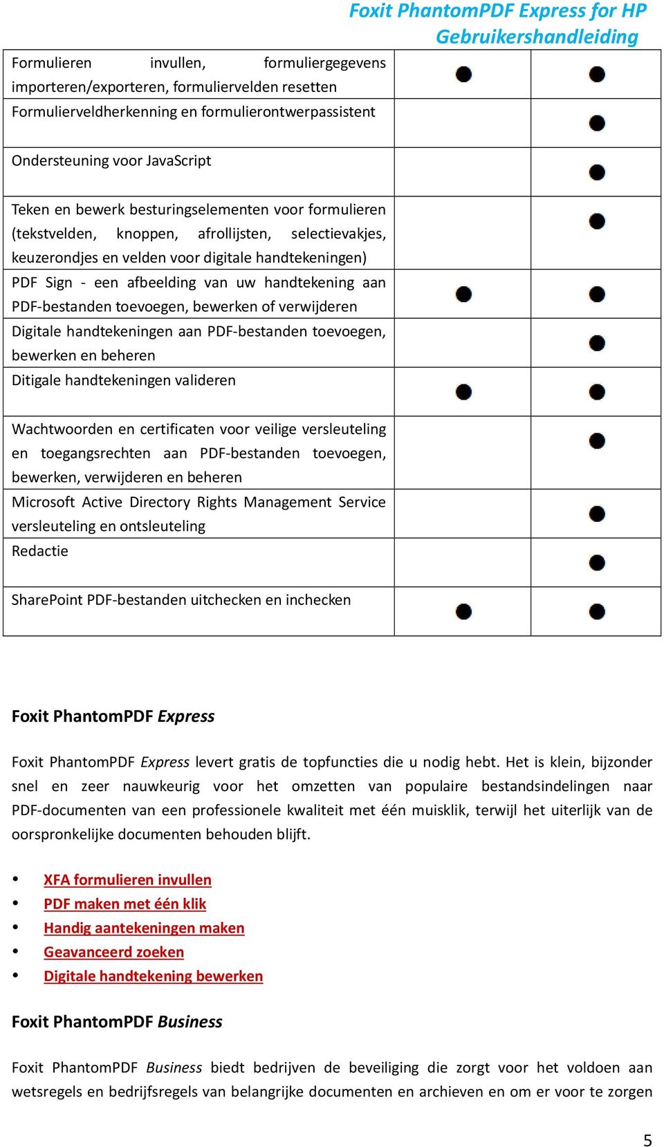 uw handtekening aan PDF-bestanden toevoegen, bewerken of verwijderen Digitale handtekeningen aan PDF-bestanden toevoegen, bewerken en beheren Ditigale handtekeningen valideren Wachtwoorden en