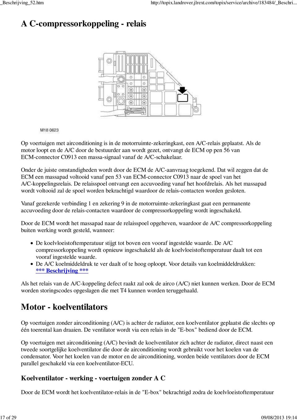 Onder de juiste omstandigheden wordt door de ECM de A/C-aanvraag toegekend.