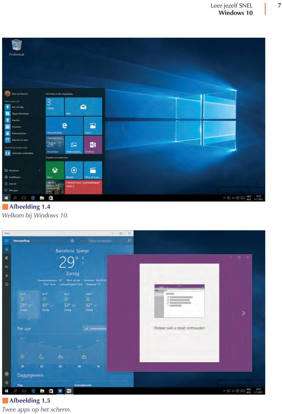 4 Welkom bij Windows 10.