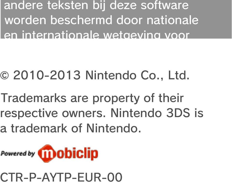 2010-2013 Nintendo Co., Ltd.