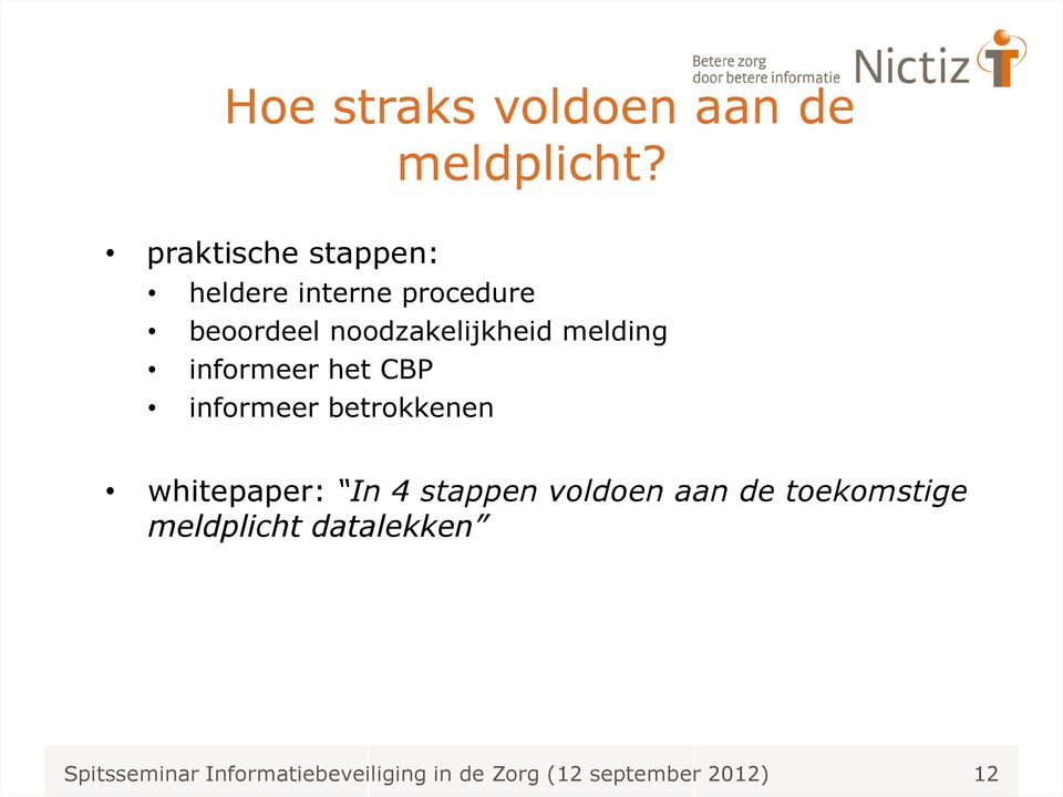 melding informeer het CBP informeer betrokkenen whitepaper: In 4 stappen