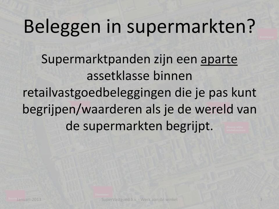 retailvastgoedbeleggingen die je pas kunt