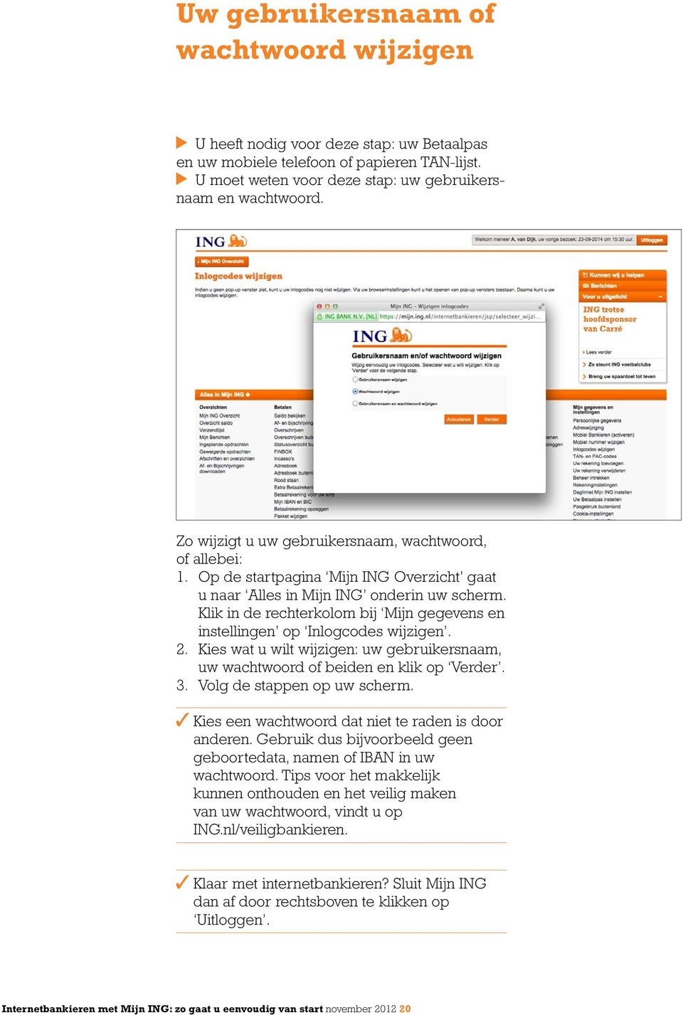 Internetbankieren met Mijn ING. Zo gaat u eenvoudig van start - PDF Gratis  download