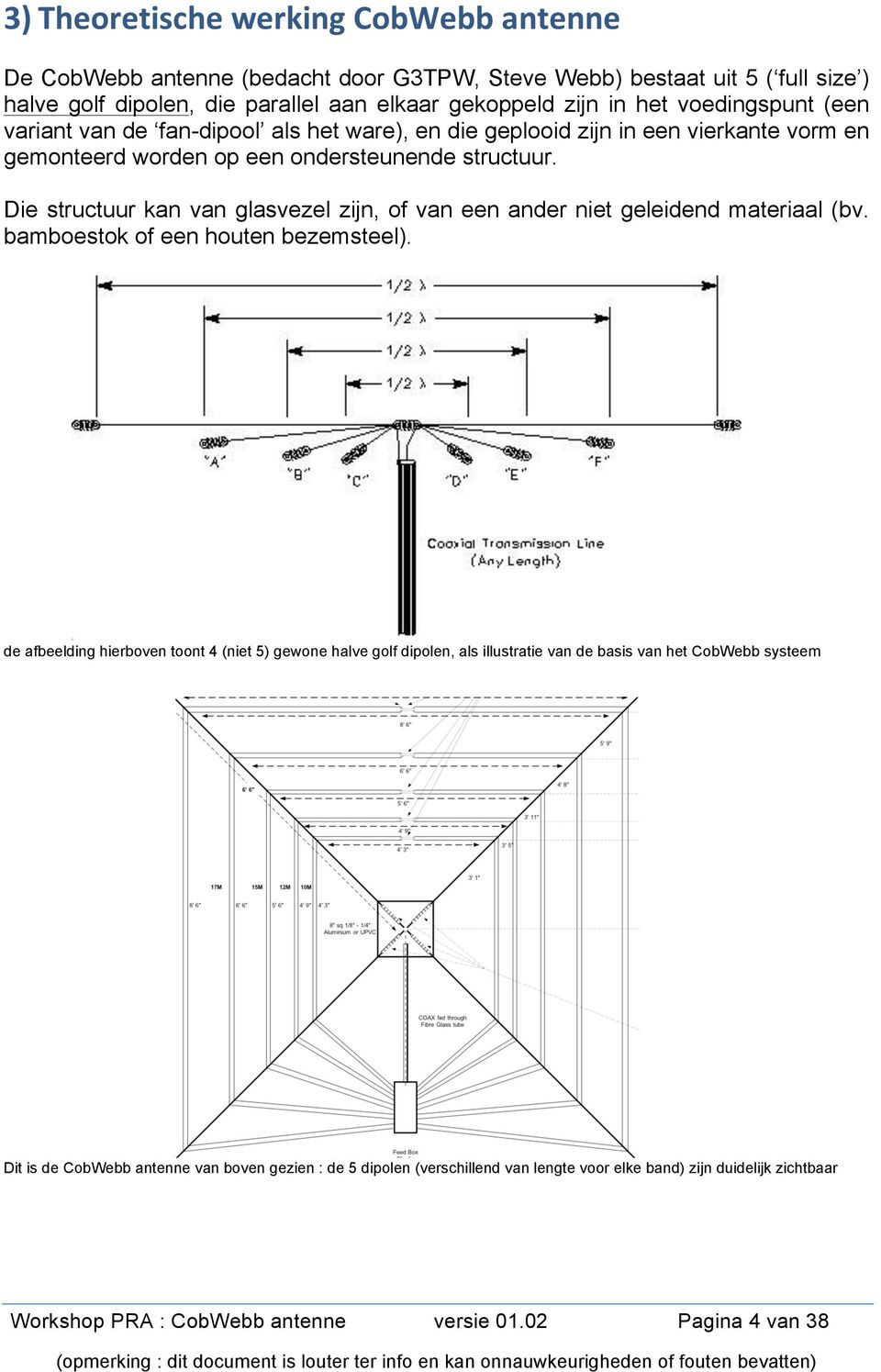 Die structuur kan van glasvezel zijn, of van een ander niet geleidend materiaal (bv. bamboestok of een houten bezemsteel).