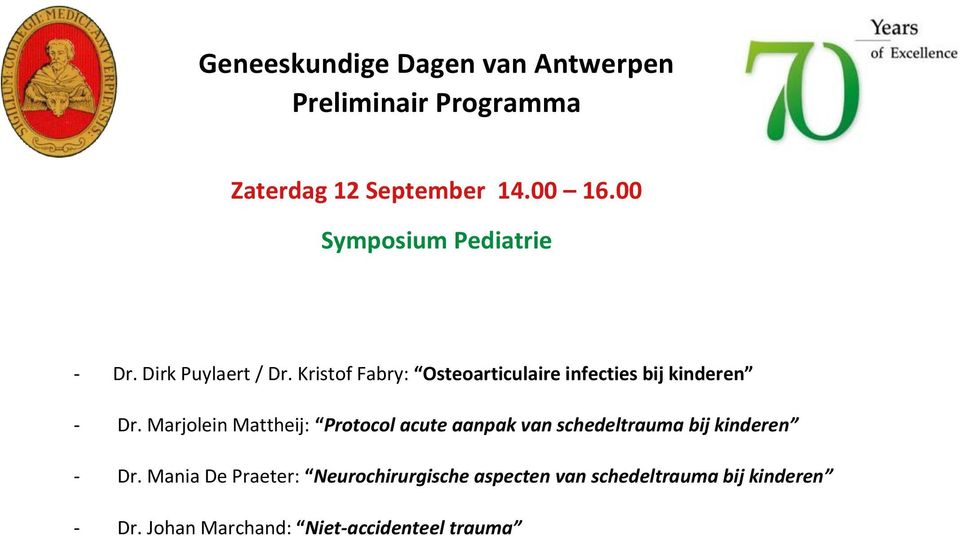 Marjolein Mattheij: Protocol acute aanpak van schedeltrauma bij kinderen - Dr.