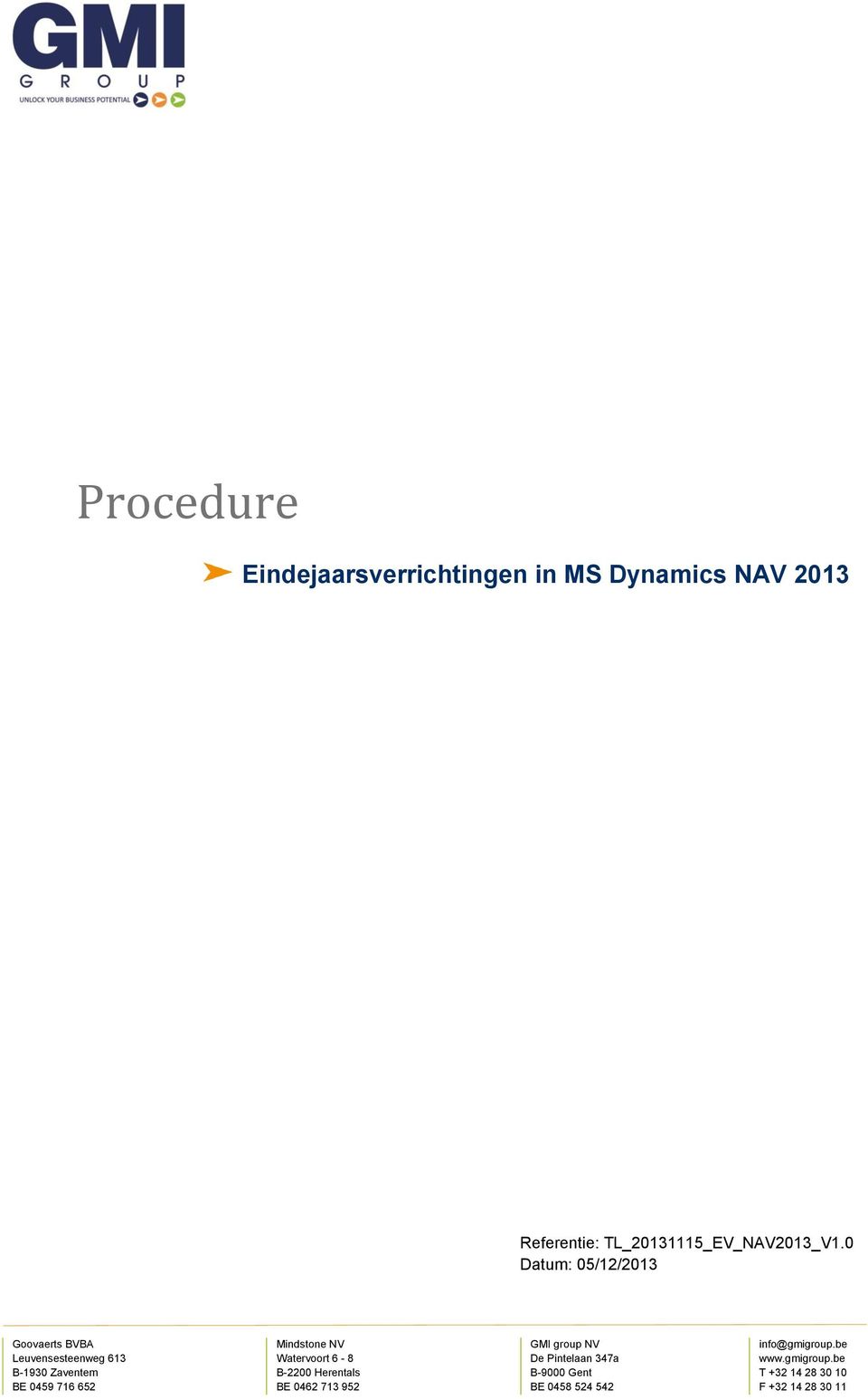 MS Dynamics NAV 2013