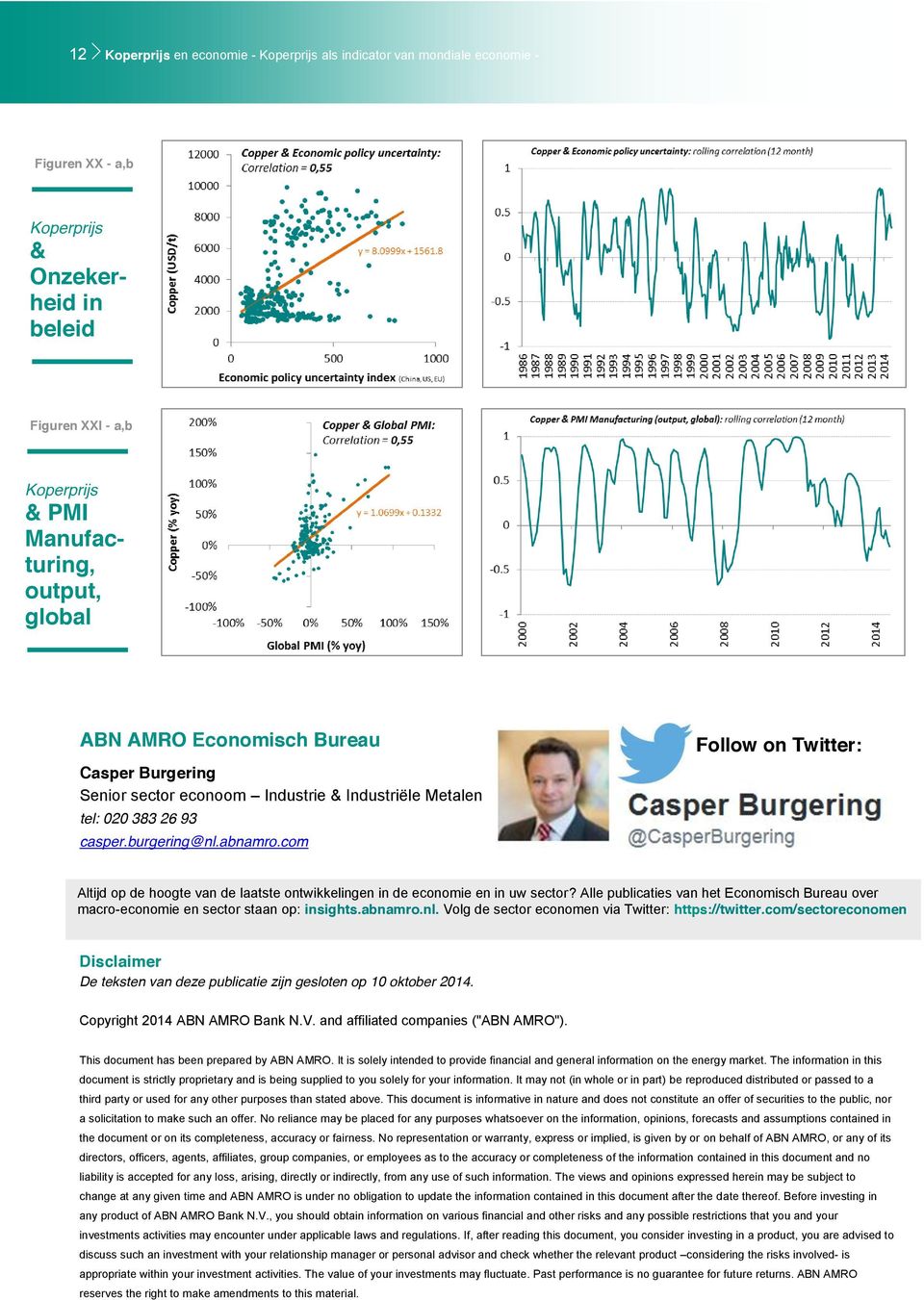 Alle publicaties van het Economisch Bureau over macro-economie en sector staan op: insights.abnamro.nl. Volg de sector economen via Twitter: https://twitter.