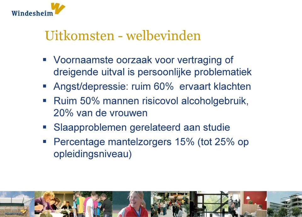 klachten Ruim 50% mannen risicovol alcoholgebruik, 20% van de vrouwen