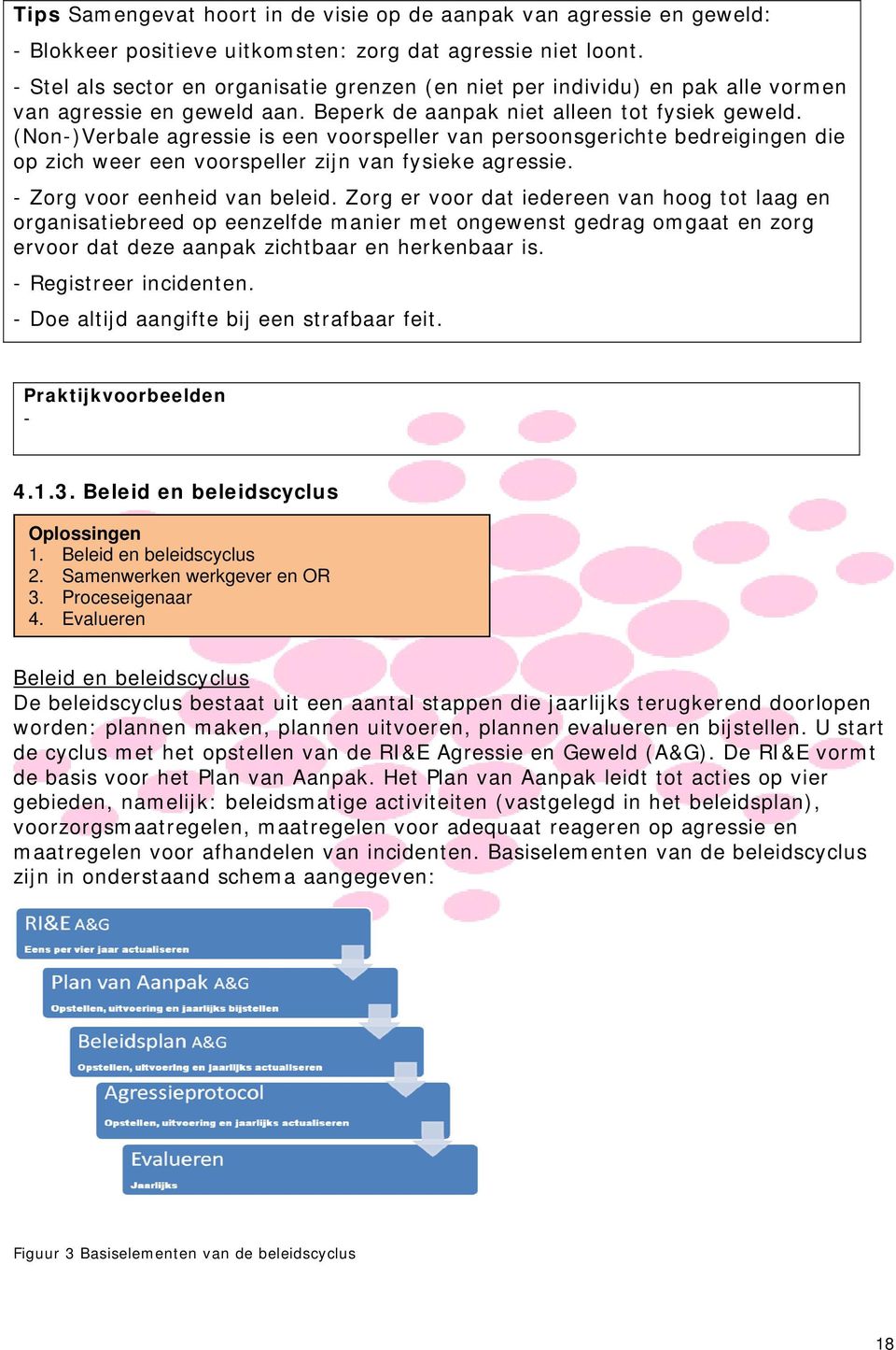 Vervolgens maakt u een Plan van Aanpak. Hierin beschrijft u op welke manier u de knelpunten gaat aanpakken. U geeft de uitvoeringstermijn aan en vermeldt wie verantwoordelijk is voor de uitvoering.