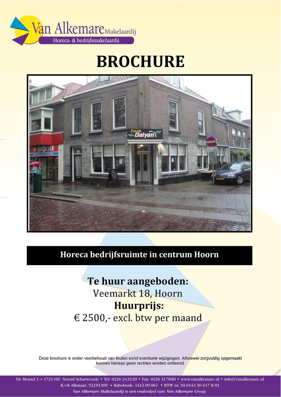 aangeboden: Veemarkt 18, Hoorn
