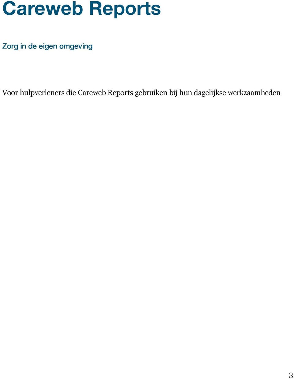 hulpverleners die Careweb