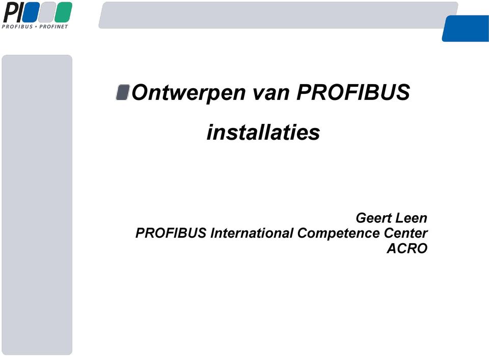 Leen PROFIBUS