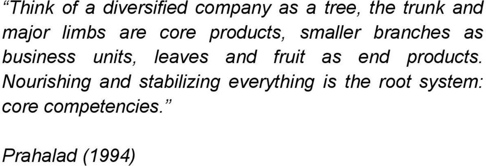 leaves and fruit as end products.