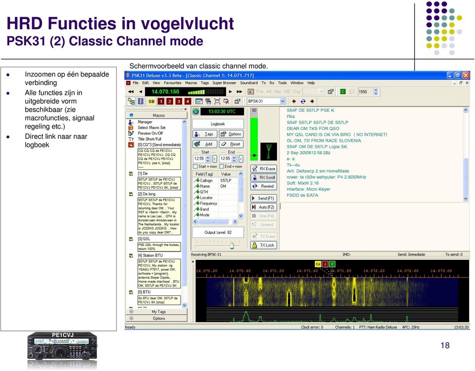 uitgebreide vorm beschikbaar (zie macrofuncties, signaal regeling