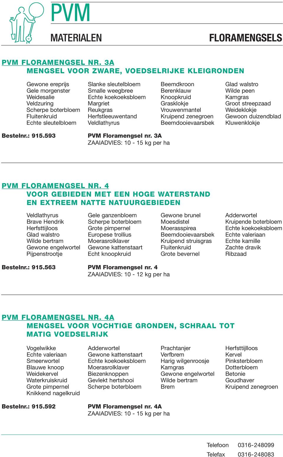 Knoopkruid Kamgras Veldzuring Margriet Grasklokje Groot streepzaad Scherpe boterbloem Reukgras Vrouwenmantel Weideklokje Fluitenkruid Herfstleeuwentand Kruipend zenegroen Gewoon duizendblad Echte