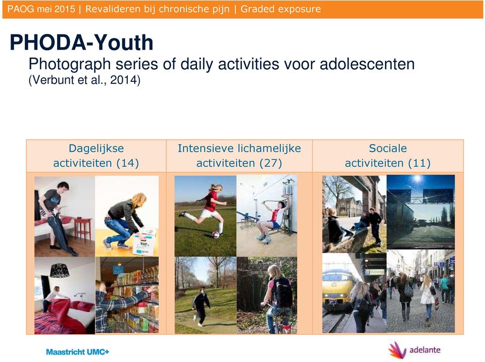 , 2014) Dagelijkse activiteiten (14)