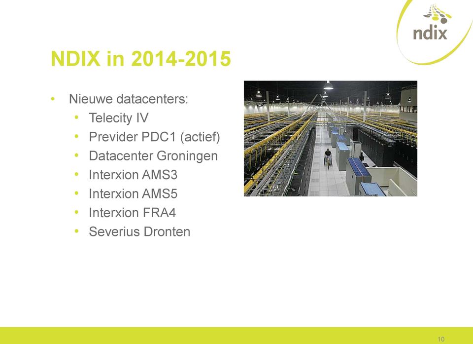 Datacenter Groningen Interxion AMS3