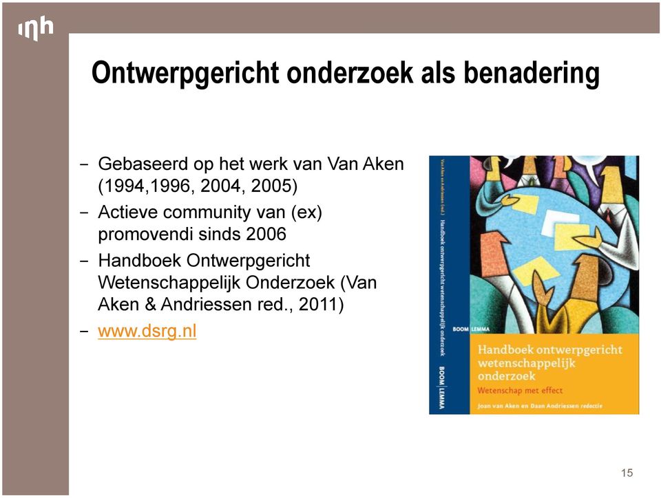 (ex) promovendi sinds 2006 - Handboek Ontwerpgericht