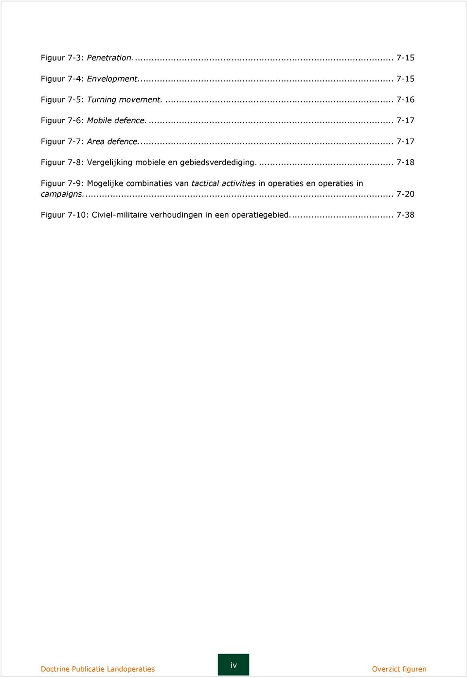 ... 7-17 Figuur 7-8: Vergelijking mobiele en gebiedsverdediging.