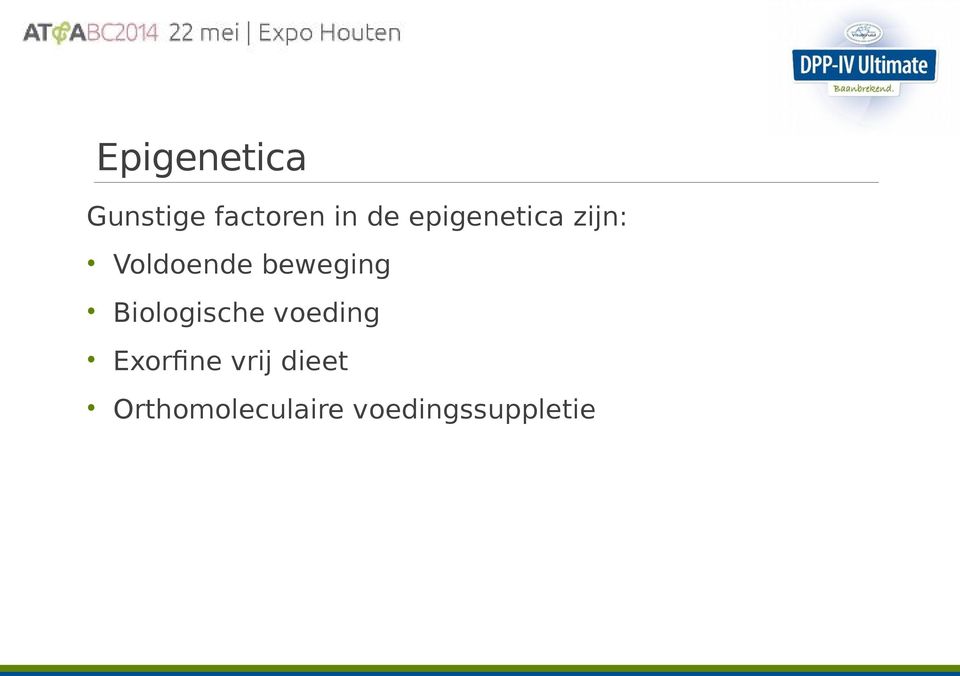 Biologische voeding Exorfine vrij