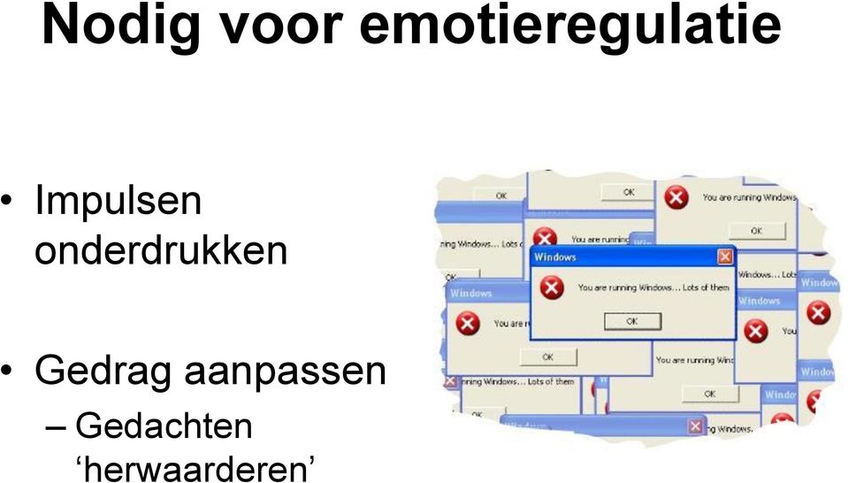 Impulsen onderdrukken