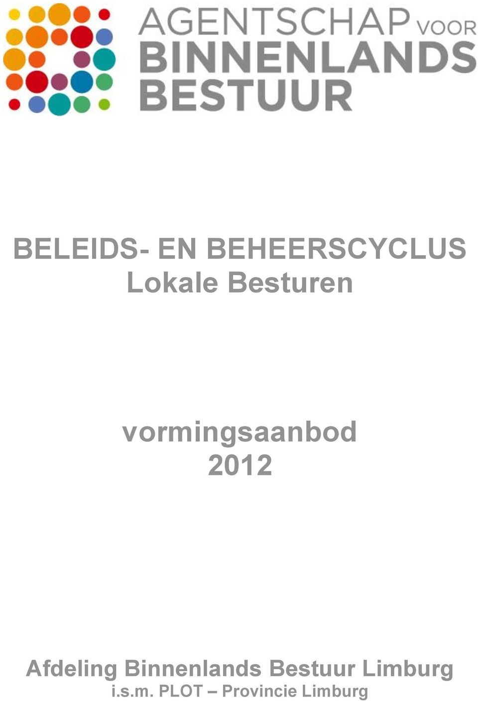 2012 Afdeling Binnenlands