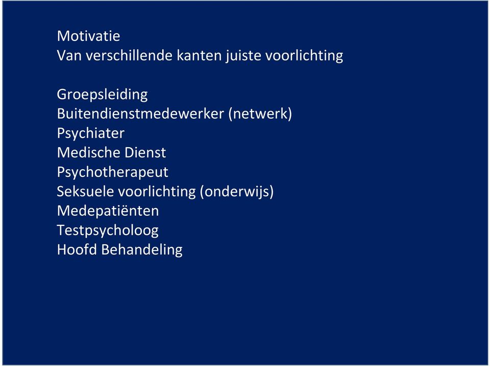 Psychiater Medische Dienst Psychotherapeut Seksuele