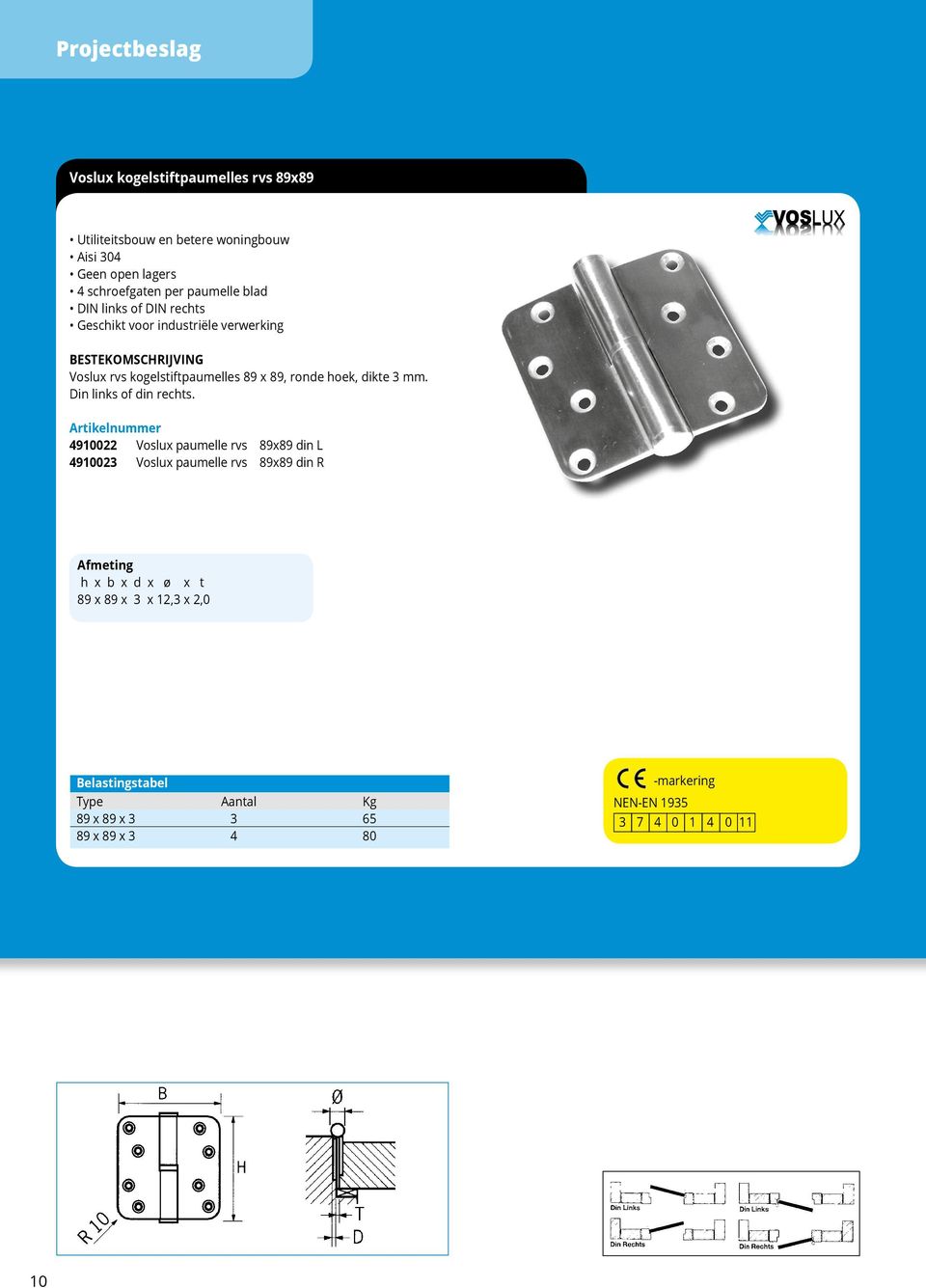 3 mm. Din links of din rechts.