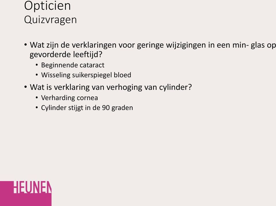 Beginnende cataract Wisseling suikerspiegel bloed Wat is