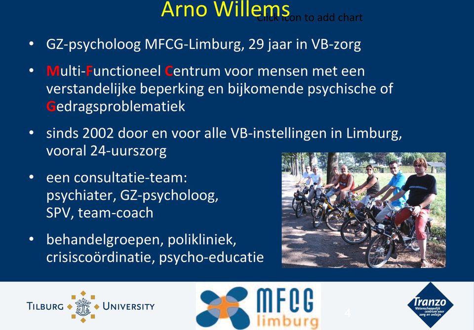 2002 door en voor alle VB-instellingen in Limburg, vooral 24-uurszorg een consultatie-team: