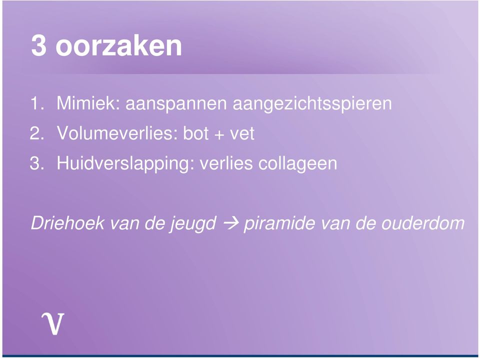 Volumeverlies: bot + vet 3.