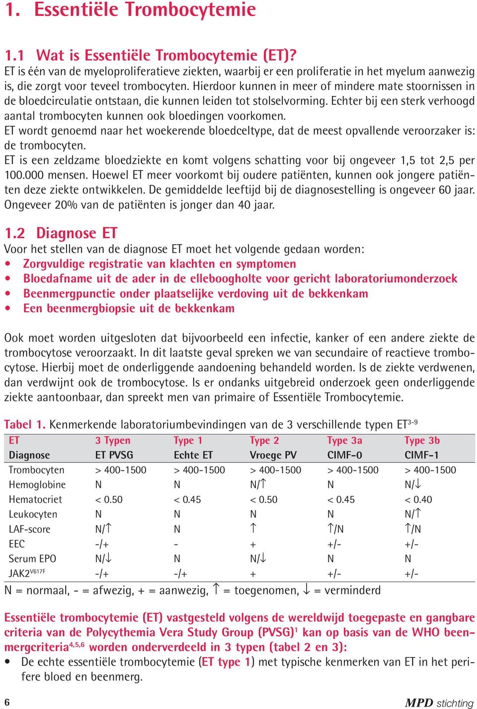 Hierdoor kunnen in meer of mindere mate stoornissen in de bloedcirculatie ontstaan, die kunnen leiden tot stolselvorming.