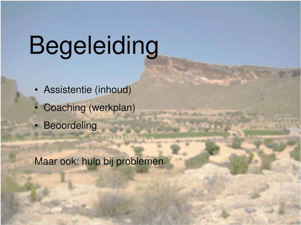 (werkplan) Beoordeling