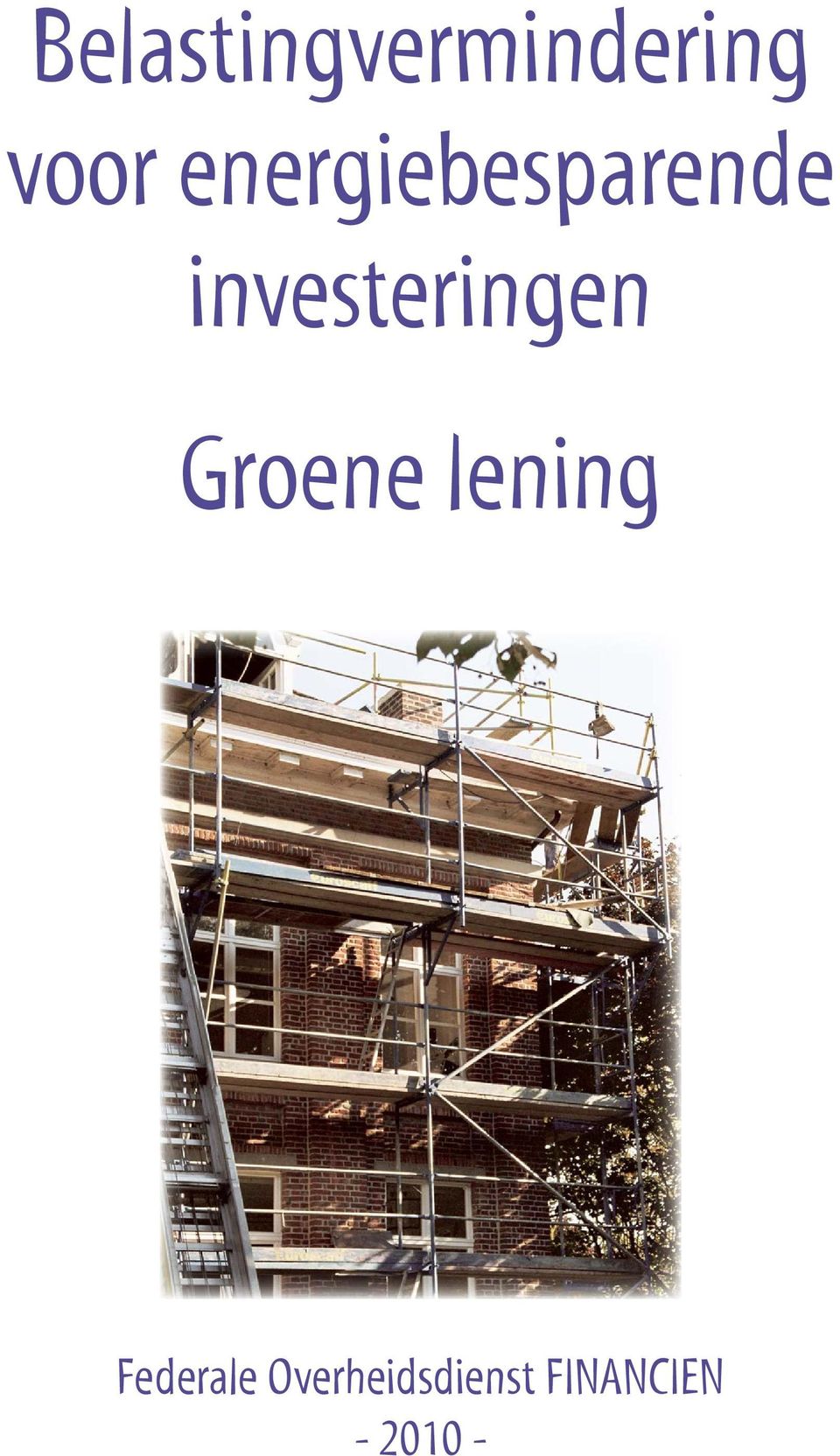 investeringen Groene lening