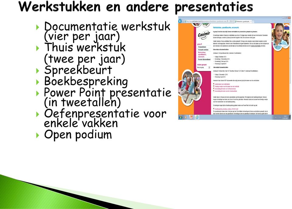 Boekbespreking Power Point presentatie (in