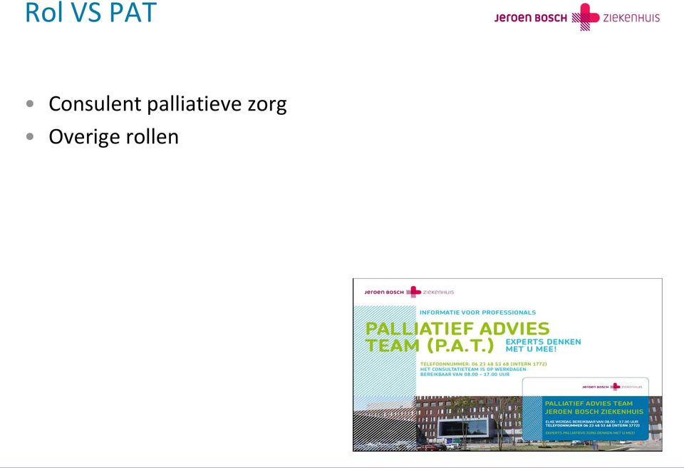 palliatieve