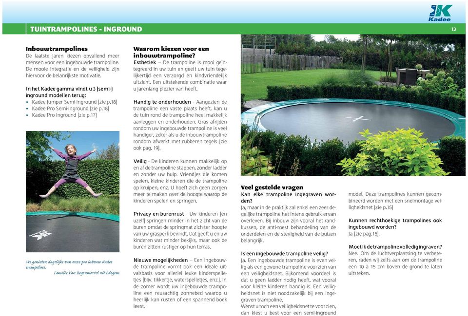 Kadee... al meer dan 15 jaar dé trampolinespecialist van België! - PDF Free  Download
