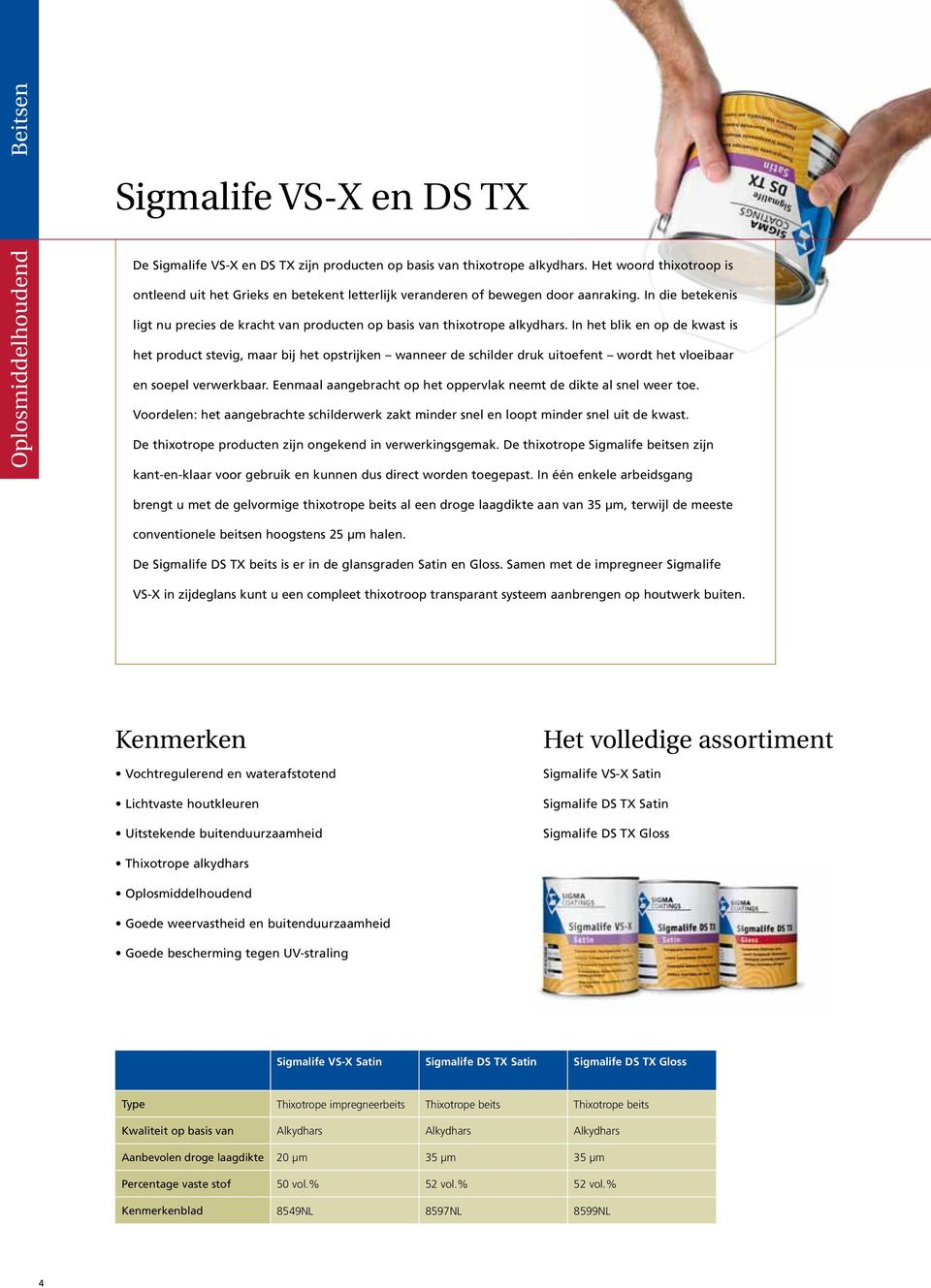 In die betekenis ligt nu precies de kracht van producten op basis van thixotrope alkydhars.