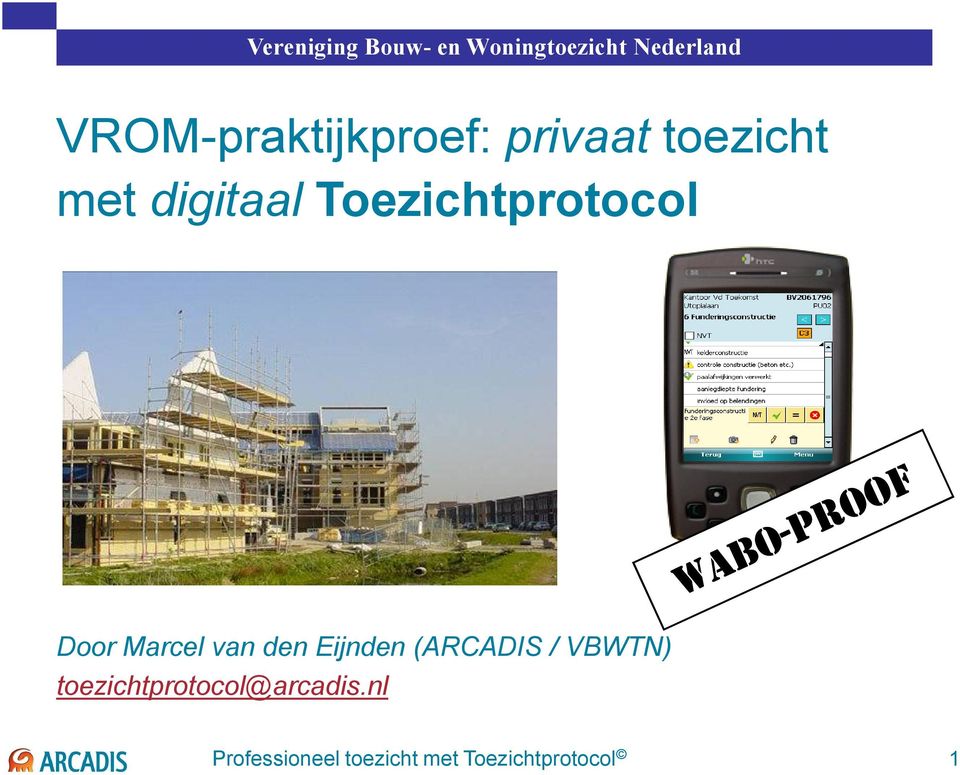 Toezichtprotocol Door Marcel van