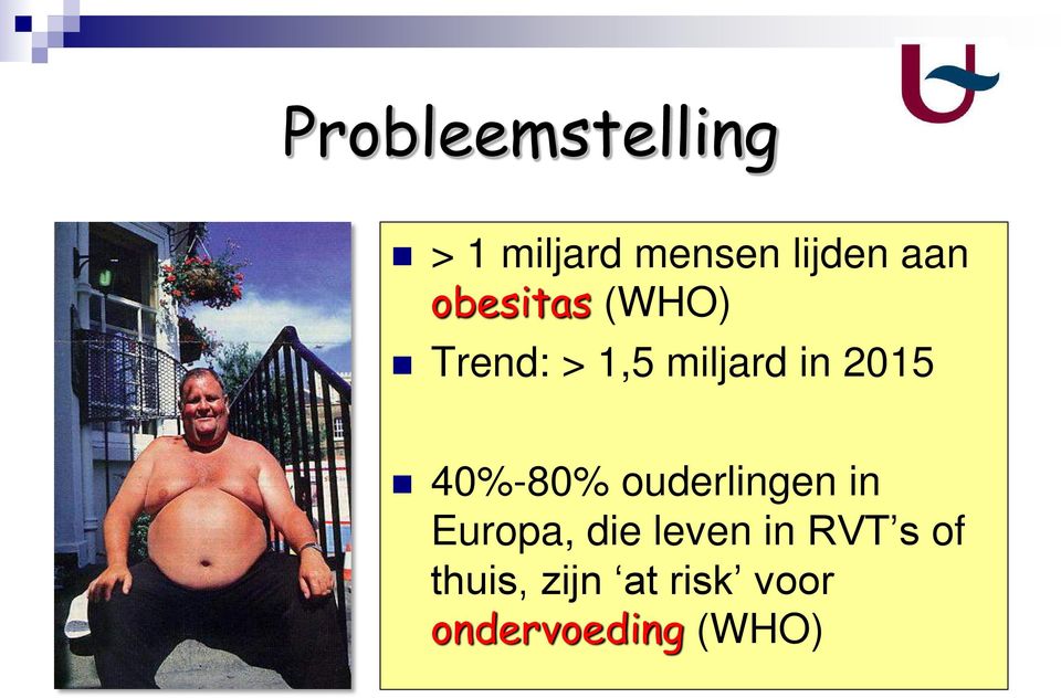 40%-80% ouderlingen in Europa, die leven in