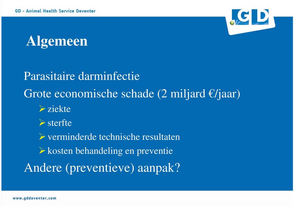 sterfte verminderde technische resultaten